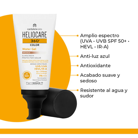 Heliocare 360 water Gel SPF 50+ Beige
