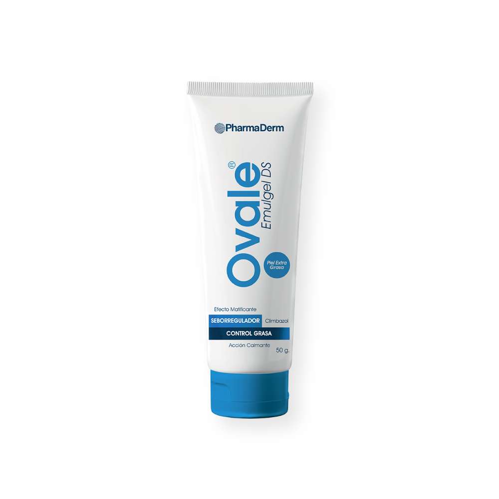 Ovale DS Emulgel Hidratante Piel Grasa | Pharmaderm 50 Gr