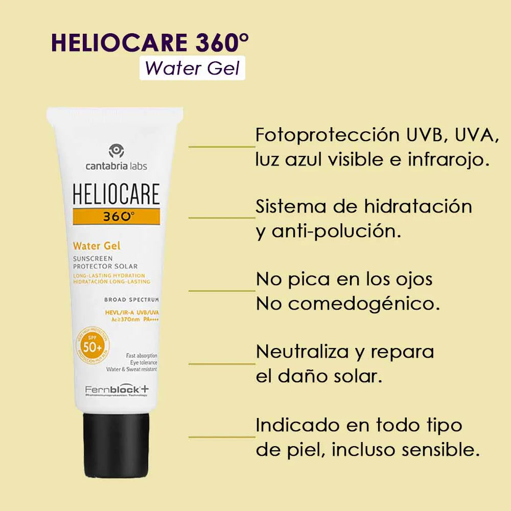 Heliocare 360 water Gel SPF 50+
