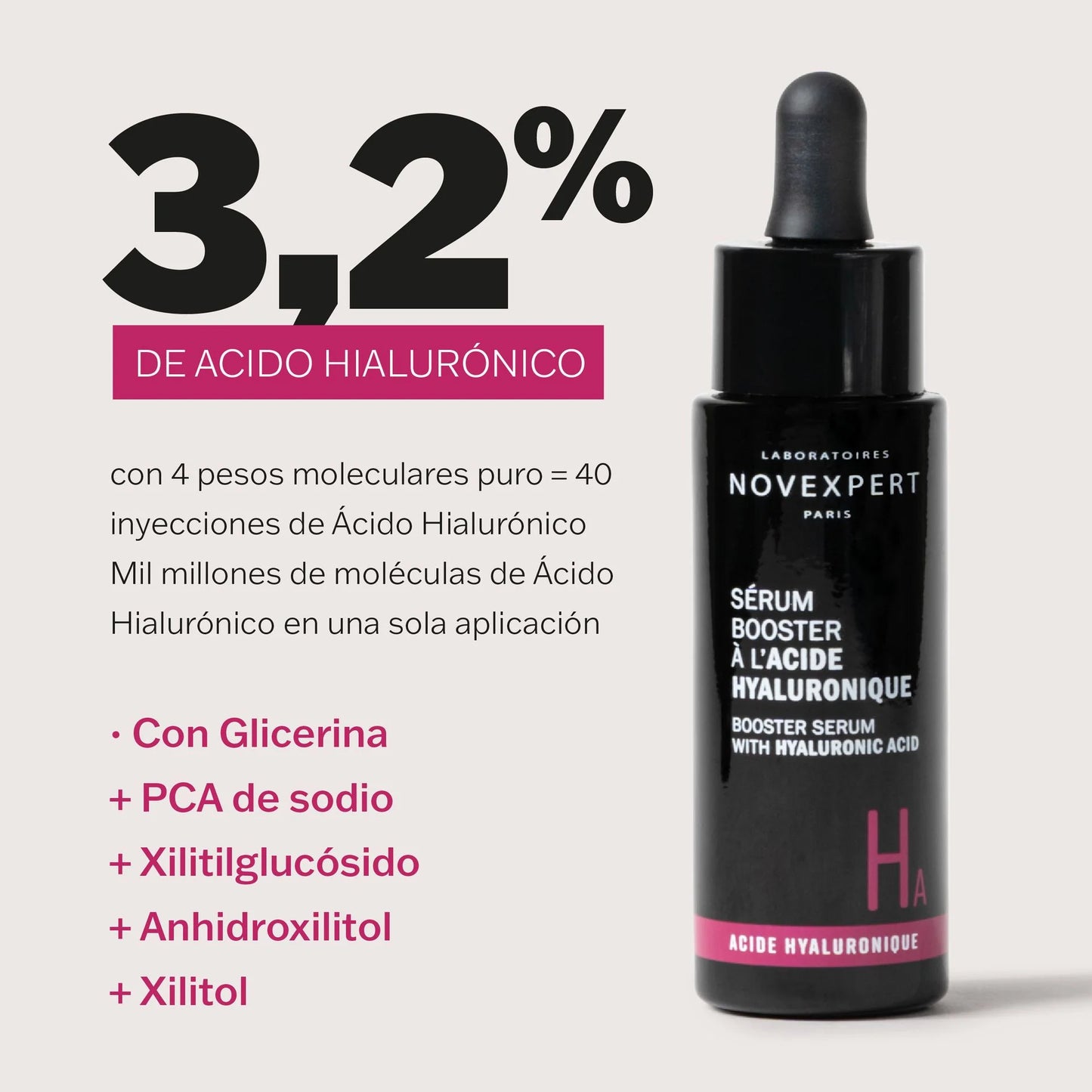 Novexpert Booster Serum with Hyaluronic Acid