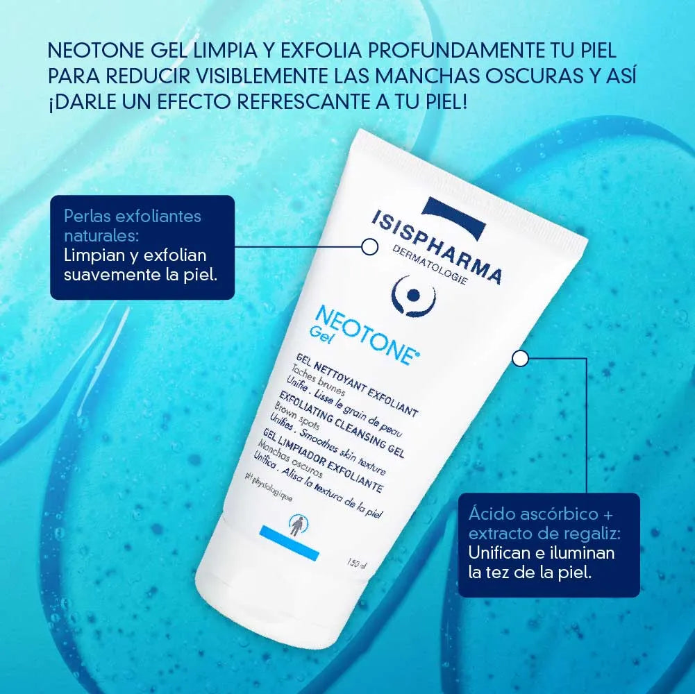 Neotone Gel Limpiador Exfoliante