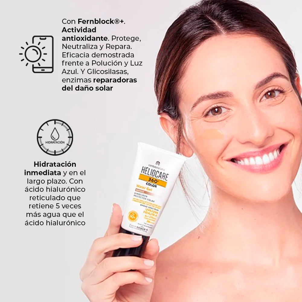 Heliocare 360 water Gel SPF 50+ Bronze