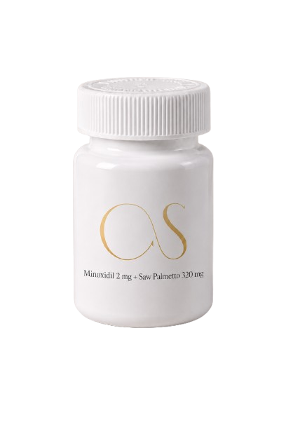 Minoxidil 2 mg + Saw Palmetto 320 mg x 30 capsulas (Copia)