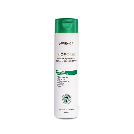 Biofolic Shampoo Cabello Graso | Biohealthy 240 gr