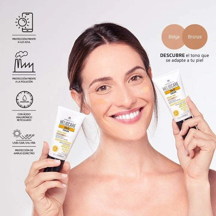 Heliocare 360 water Gel SPF 50+ Beige